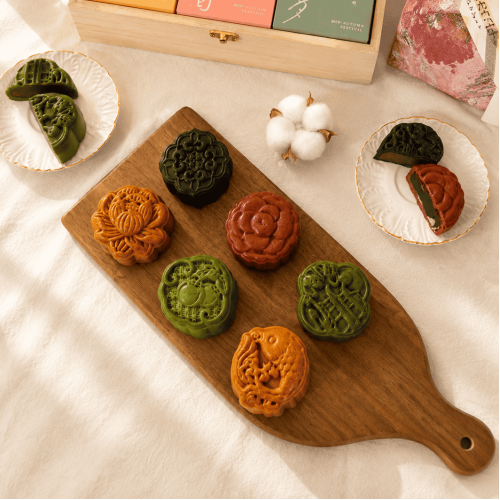 Floral Moon · Six Blessings Gift Box 花月臻礼 · 六福礼盒